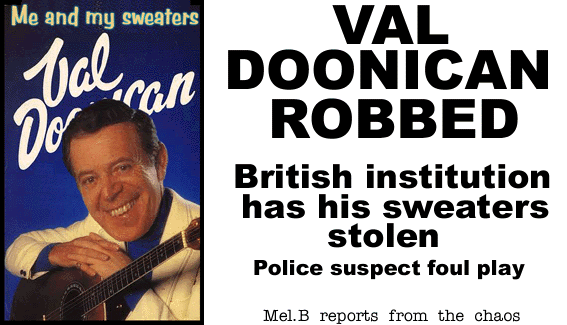Doonican theft outrage