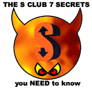 S Club 7's secrets logo
