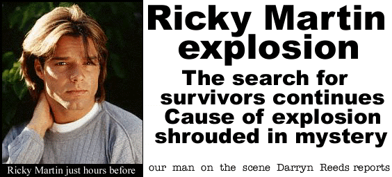 Ricky Martin Explodes